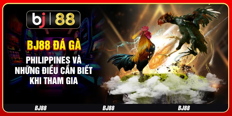 Bj88 Đá Gà Philippines Và Những Điều Cần Biết Khi Tham Gia